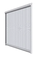 Moderner Insektenschutzrollo in weißer Farbe